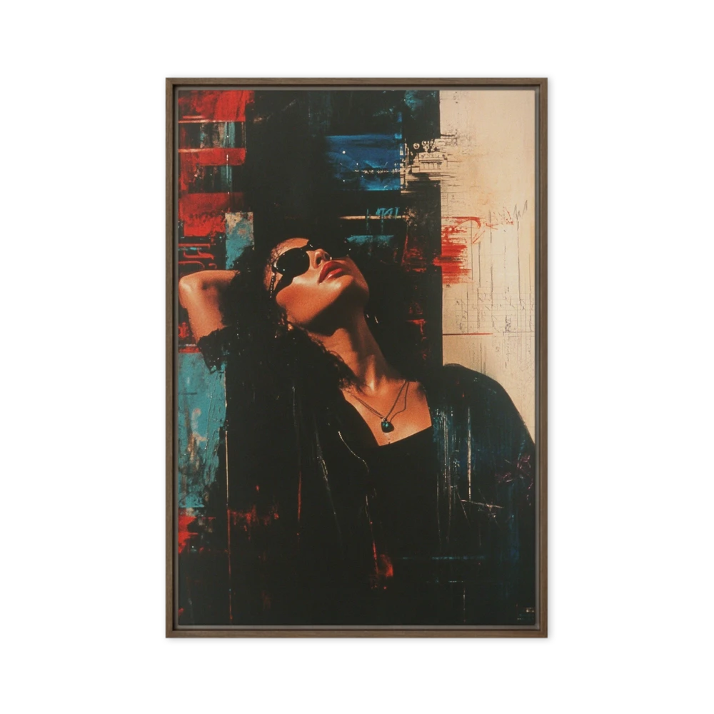 Resplendent Abstract Portrait | Art Print