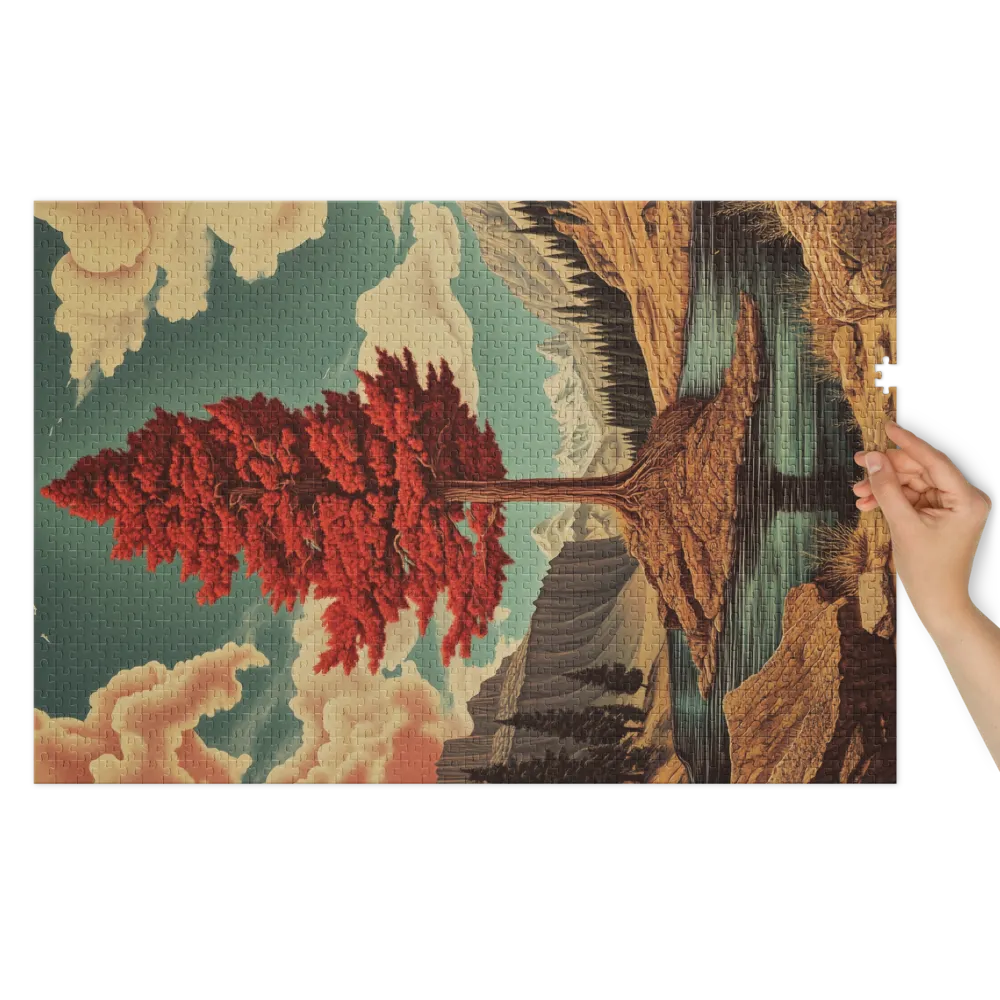 The Crimson Pine | Jigsaw Puzzles