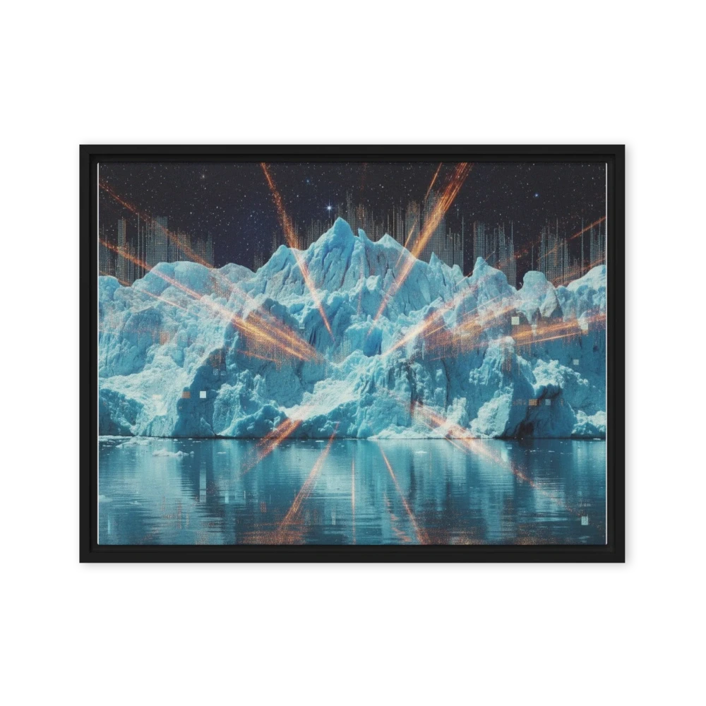 Cosmic Data Iceberg | Art Print