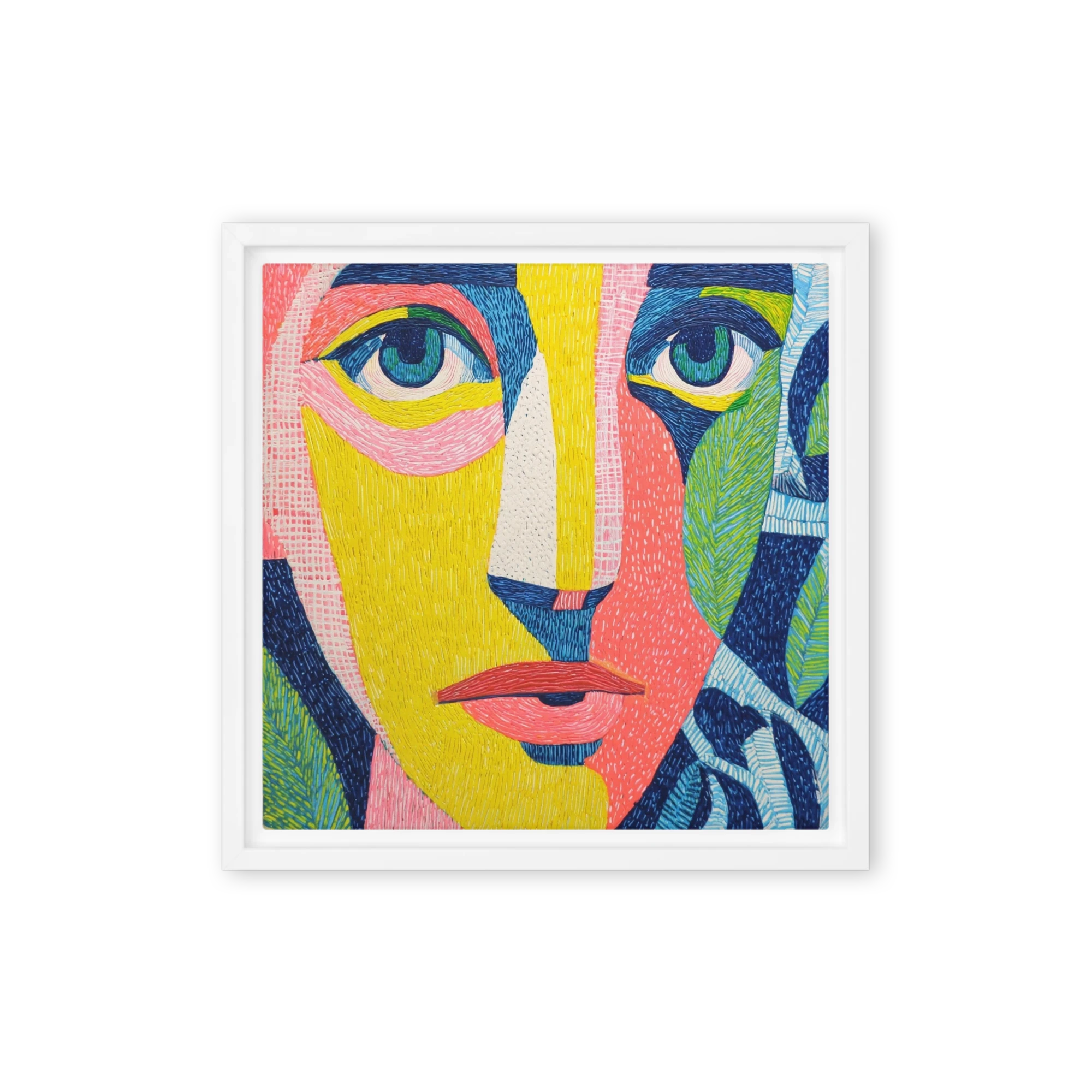 Colorful Expressionist Portrait