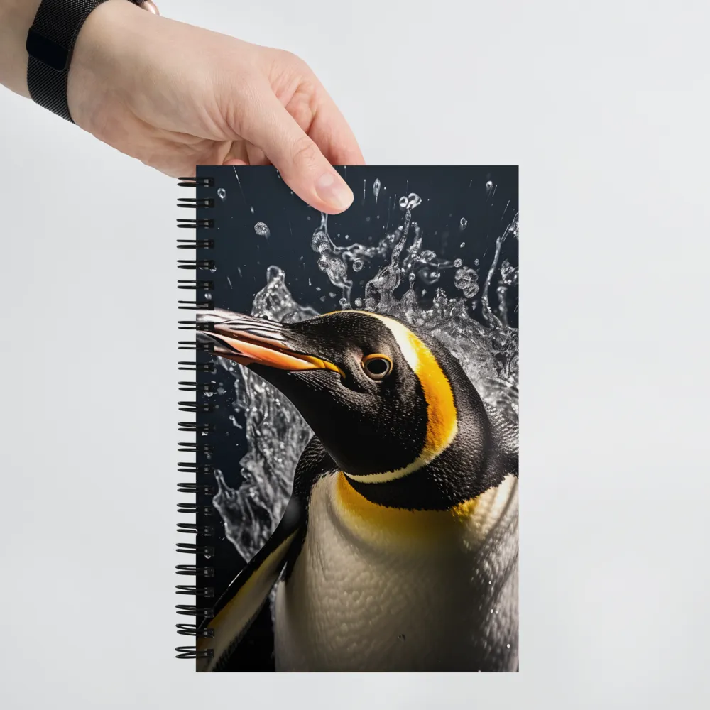 Emerging Majesty: The Penguin in Motion