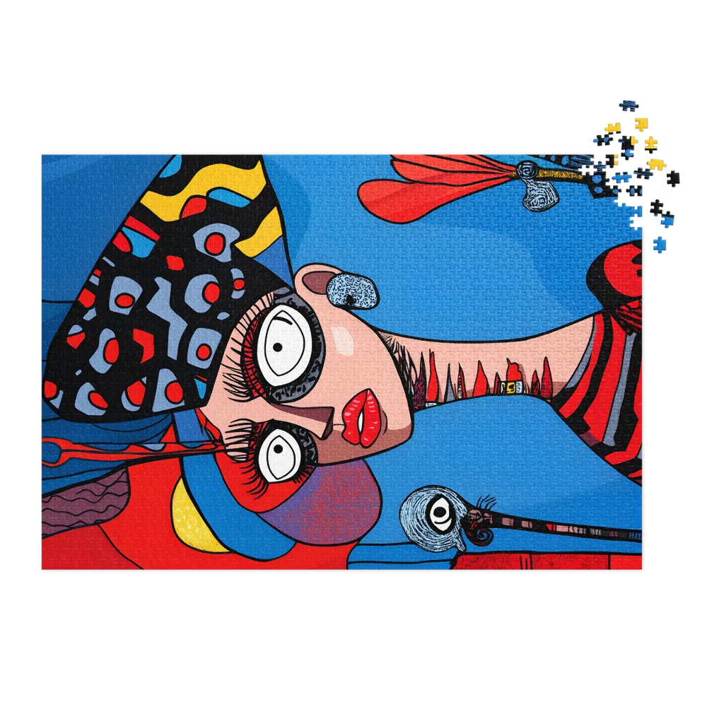 Vibrant Portrait of a Woman