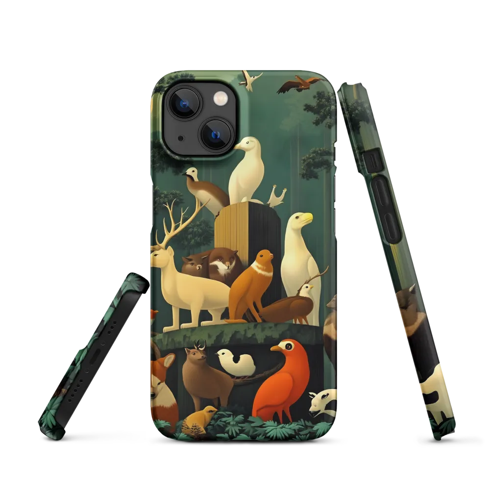 Wildlife Collection in a Forest | Phone Case
