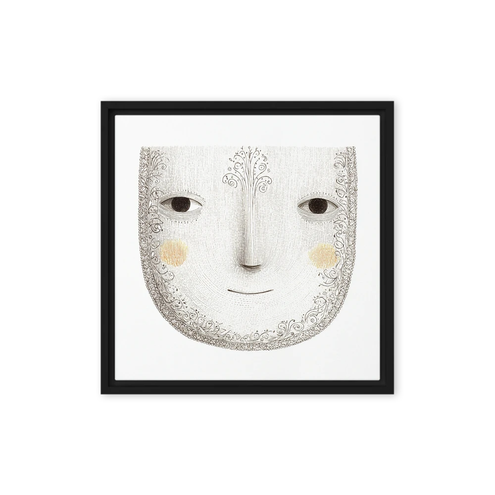 The Ornamental Mask | Art Print