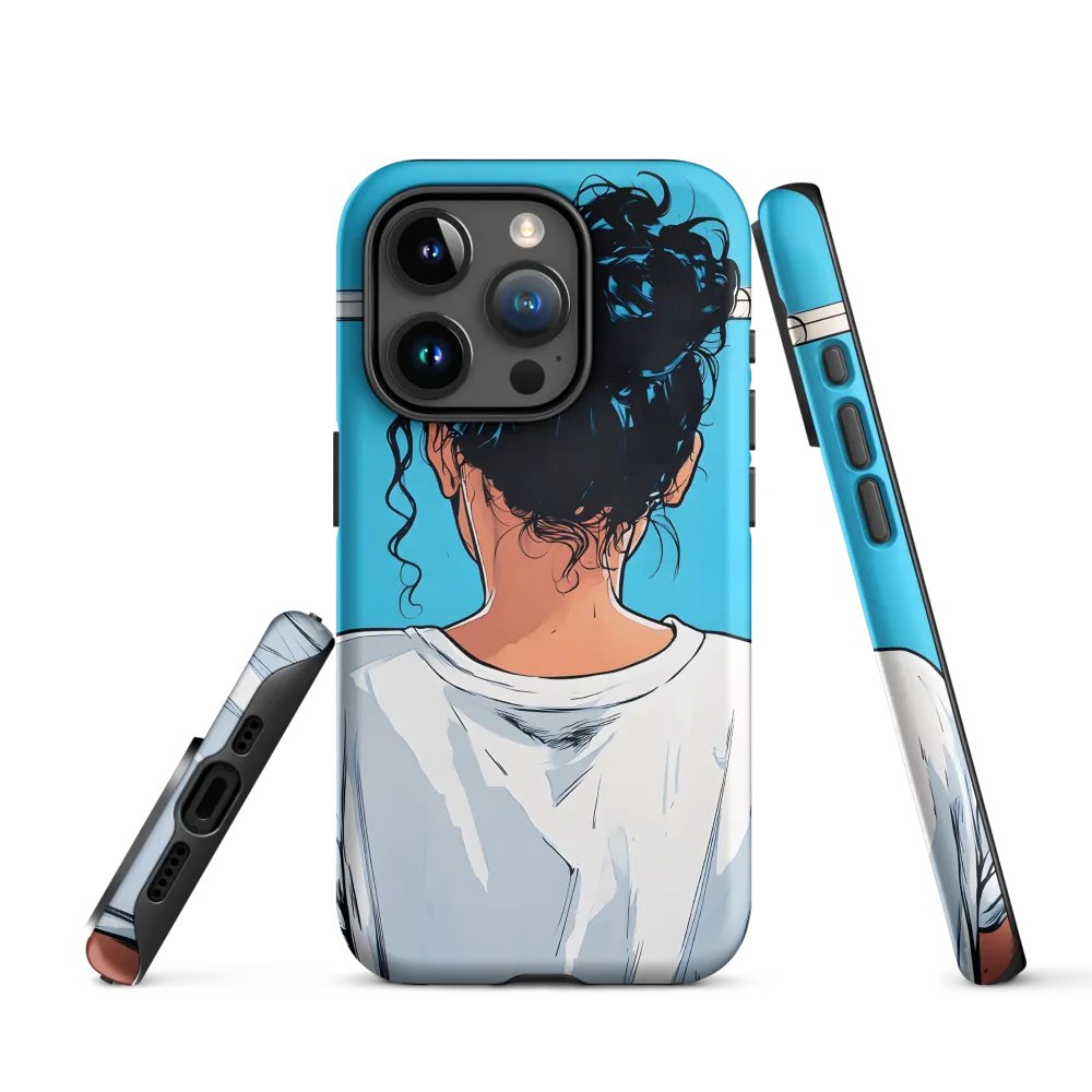 Female Figure in Casual Style | Phone Case