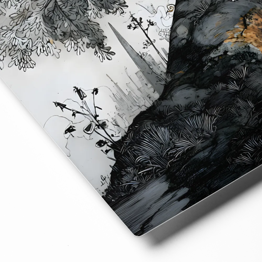 The Gatekeeper's Canopy 
 Canvas with Black Frame