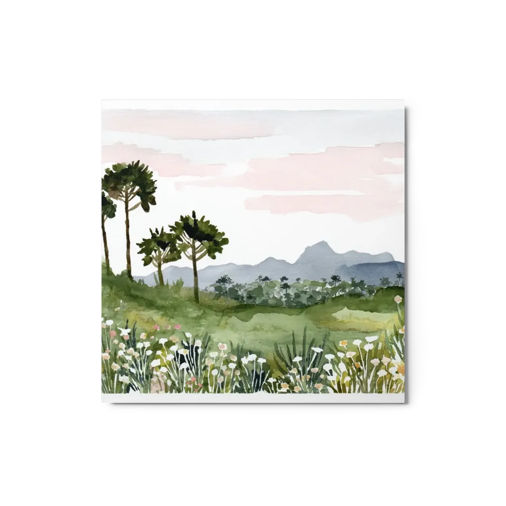 Pastoral Meadow at Dawn | Art Print