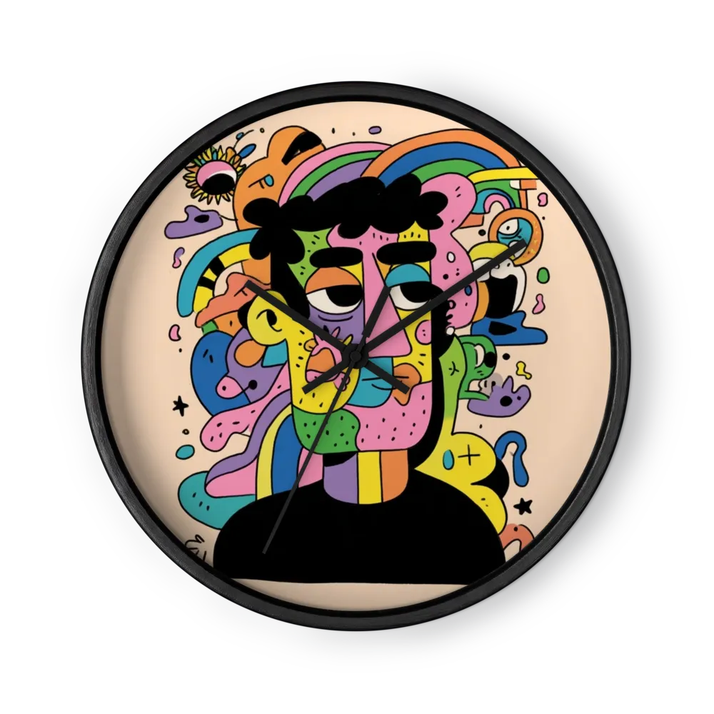 Spettro Mentale Colorato | Orologio da parete