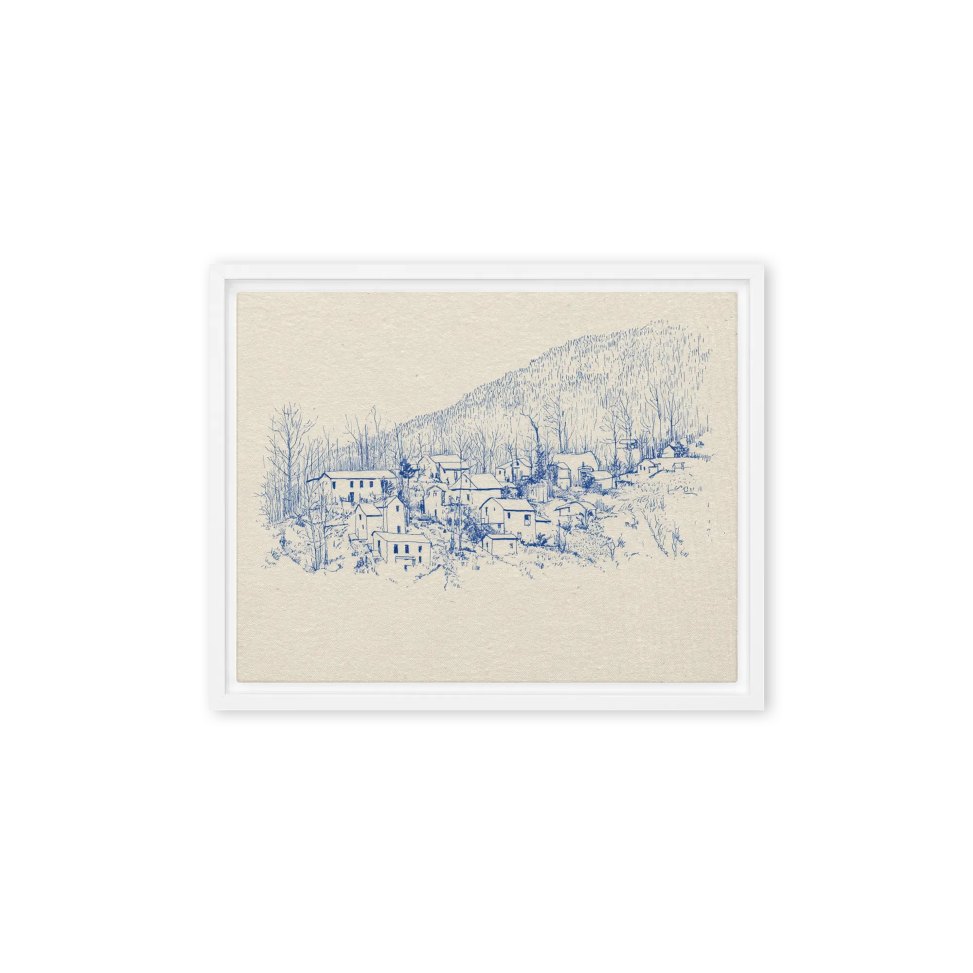 Hillside Village Sketch
