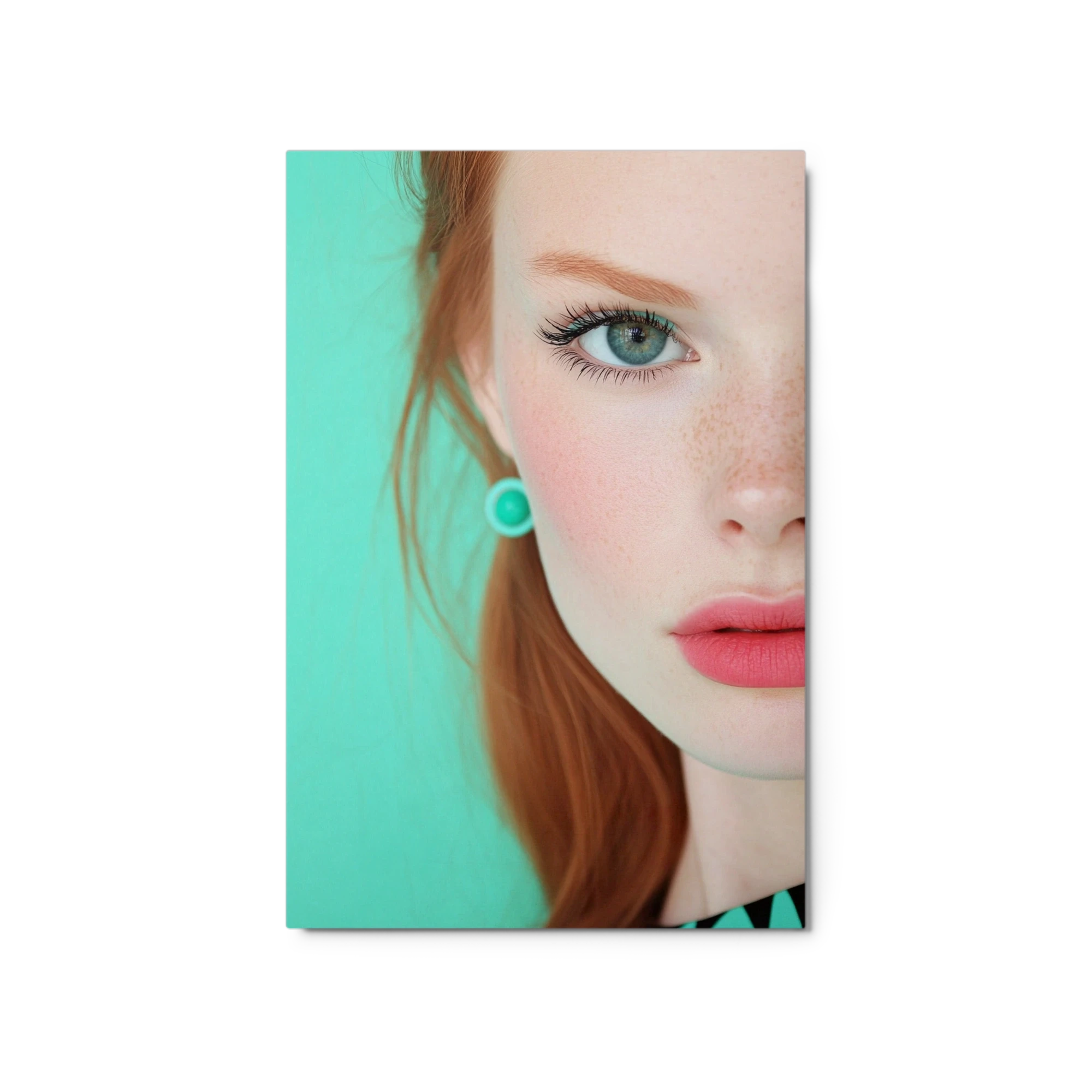 Close-Up Portrait of a Model