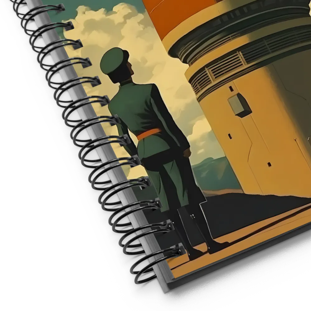 The Overseer's Gaze 
 Spiral Notebook | 140 pages