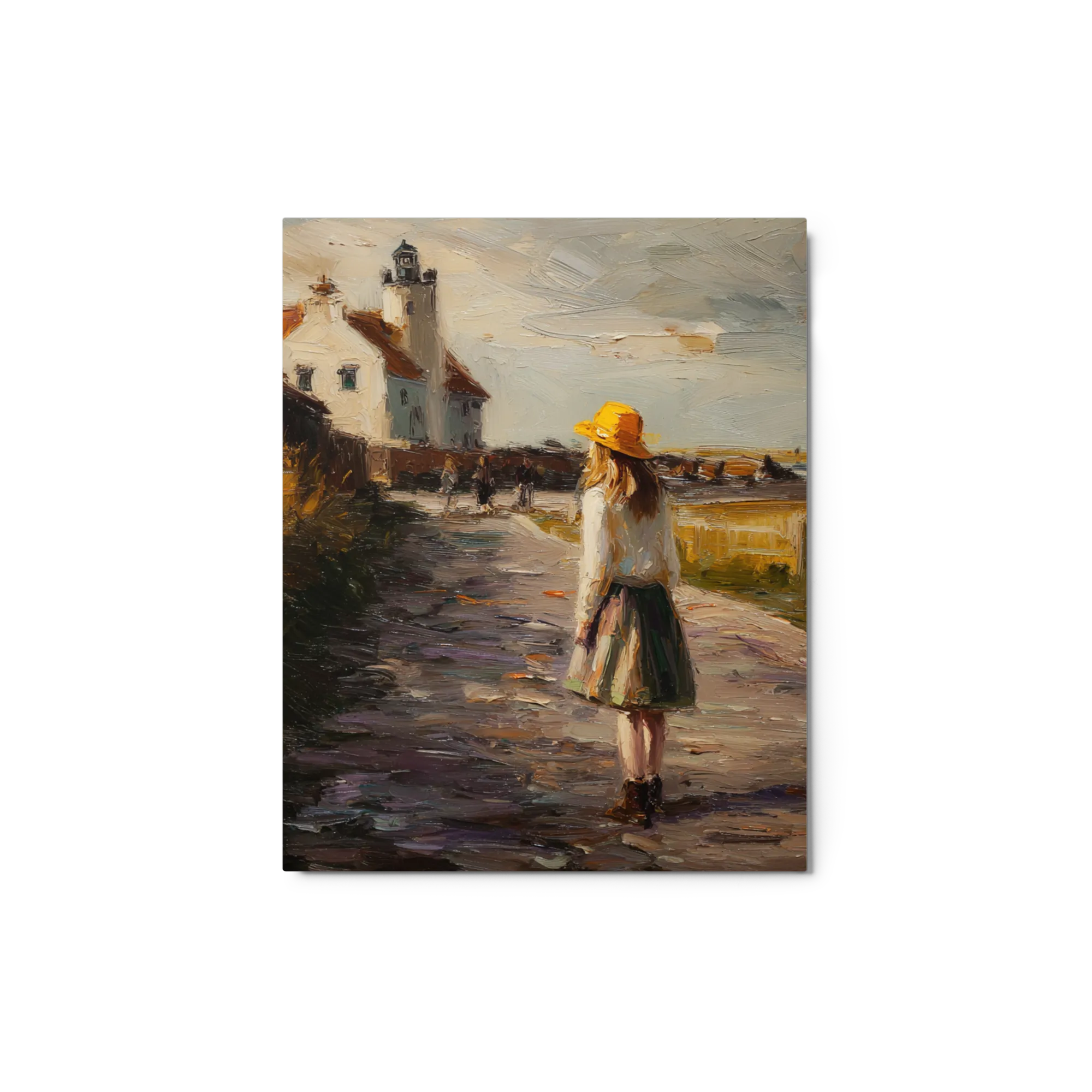 The Solitary Walk to the Lighthouse