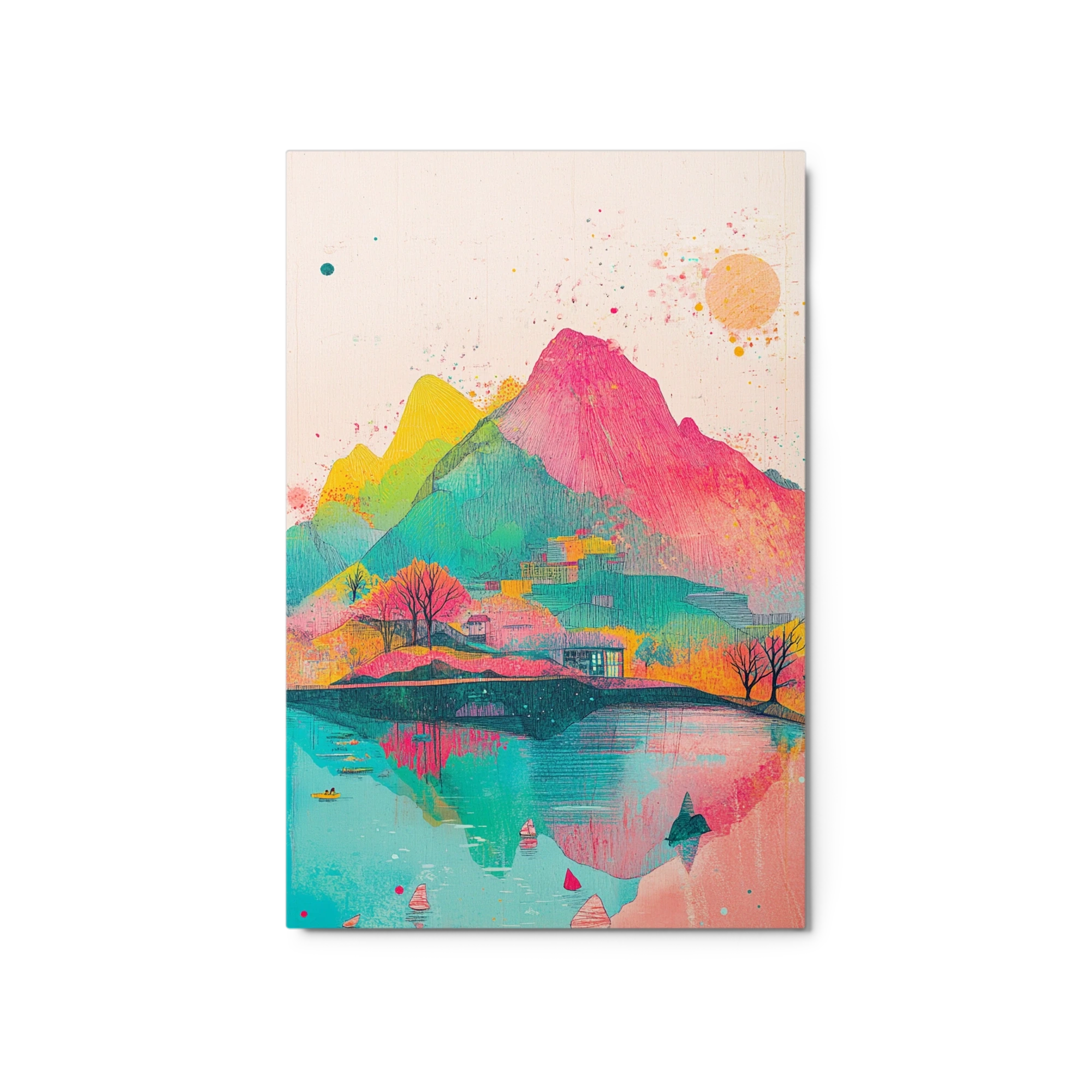 Vibrant Mountain Landscape