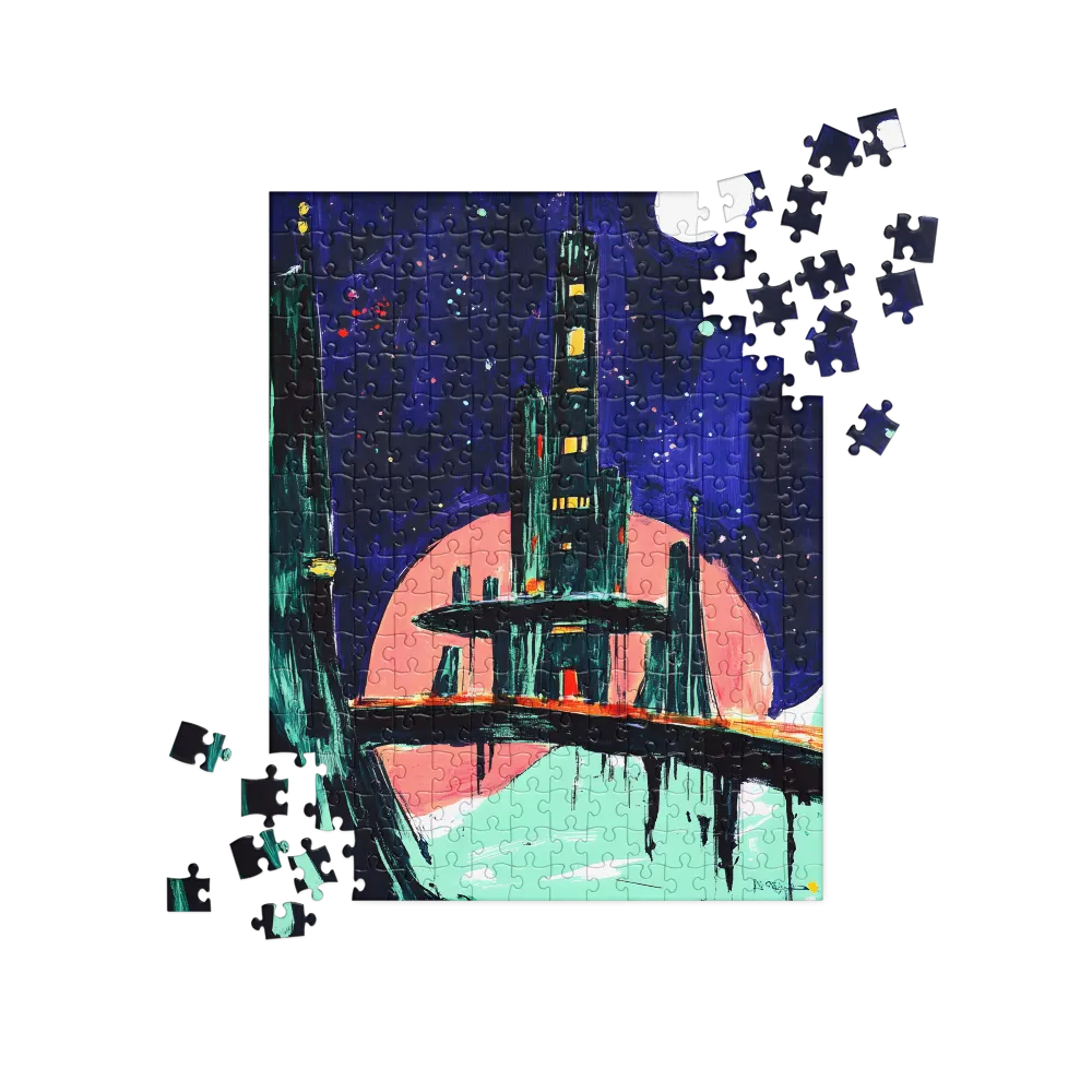 Celestial Metropolis 
 Jigsaw Puzzle