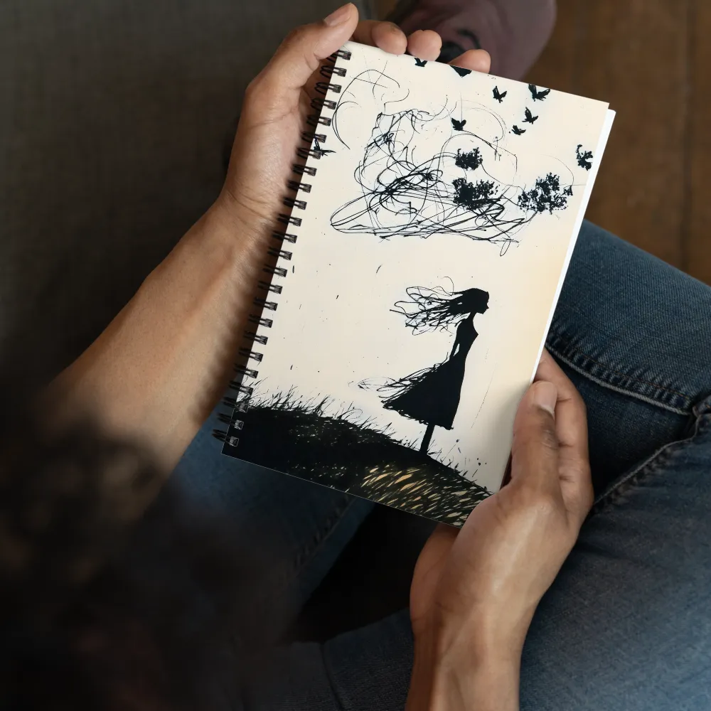 Whispers of the Wind 
 Spiral Notebook | 140 pages