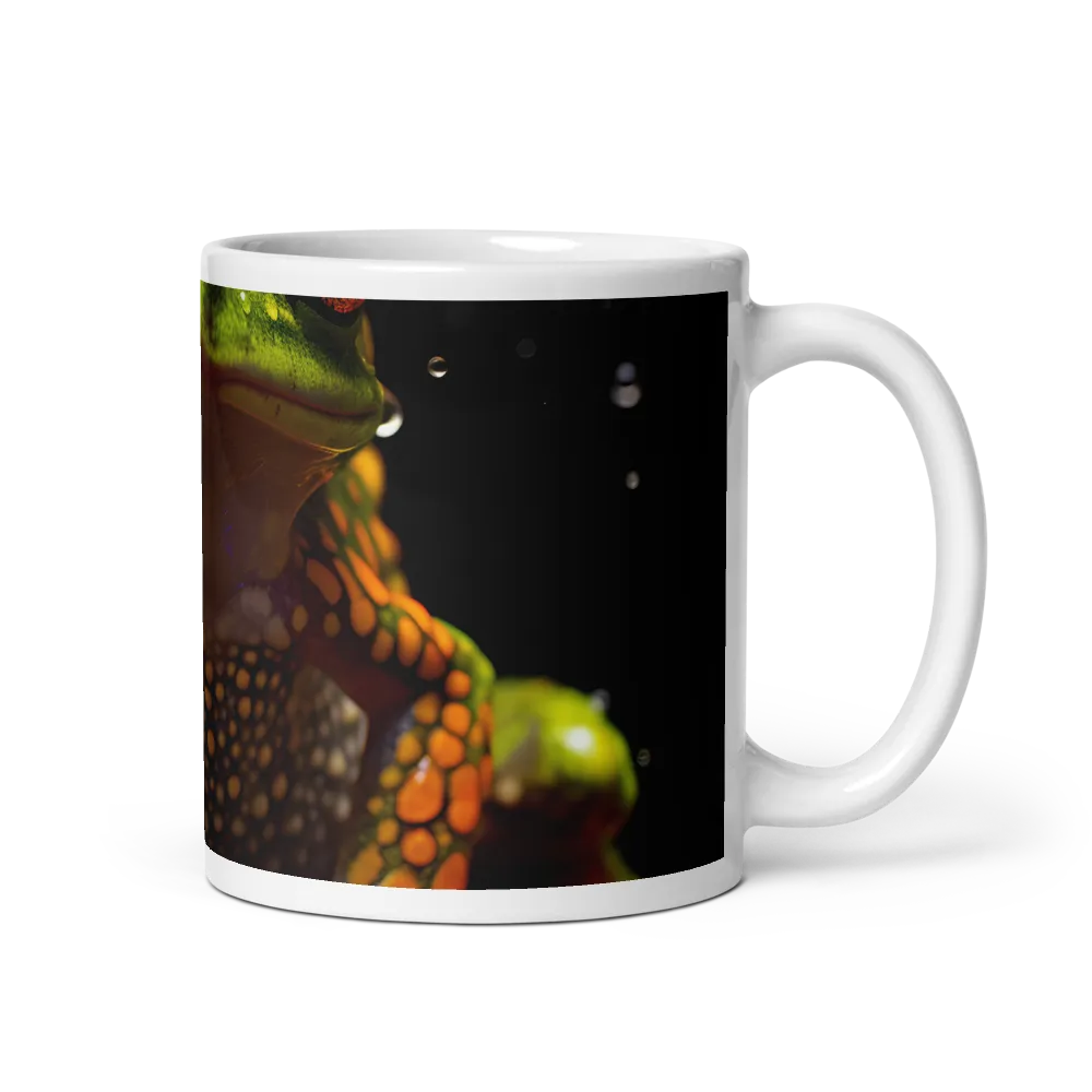 Emerald Elegance: The Frog in Focus