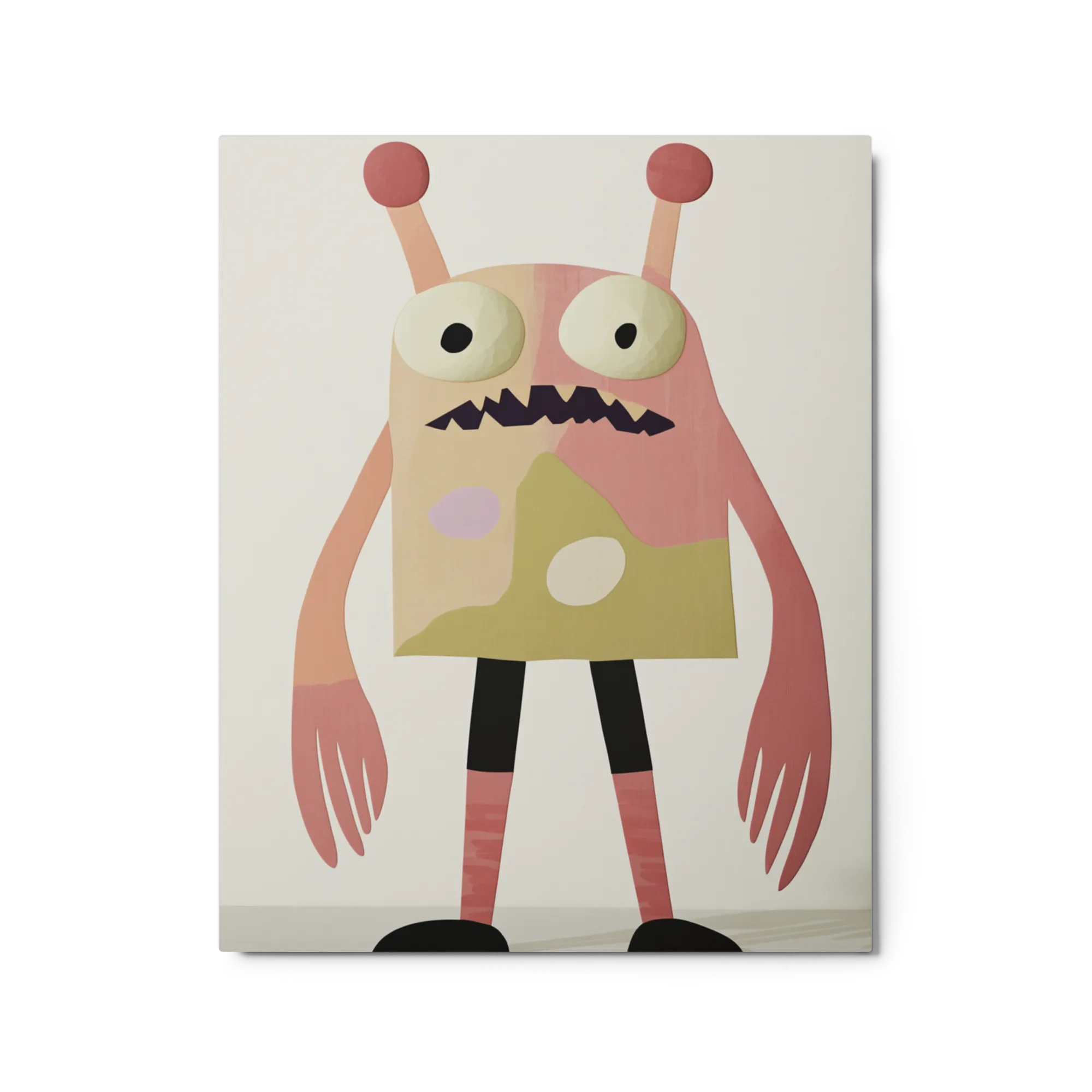 Papierknipsel Monster