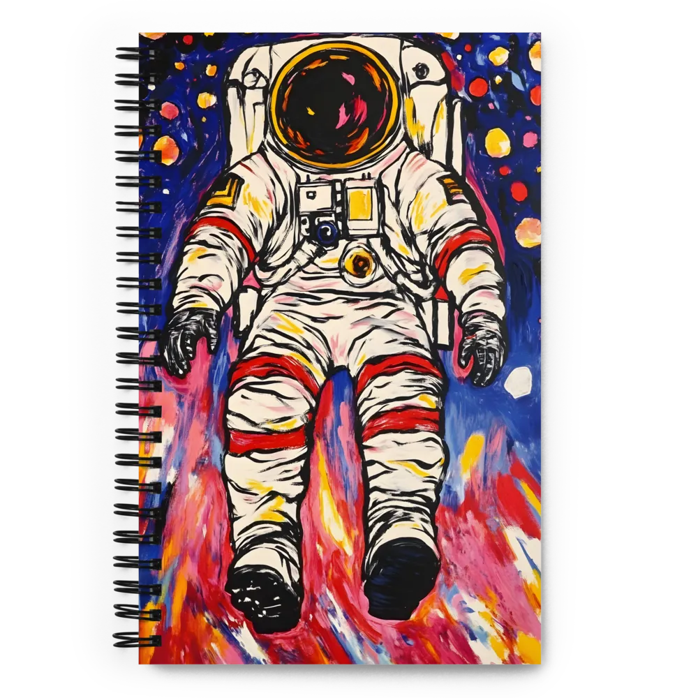 Cosmic Pop Astronaut 
 Spiral Notebook | 140 pages