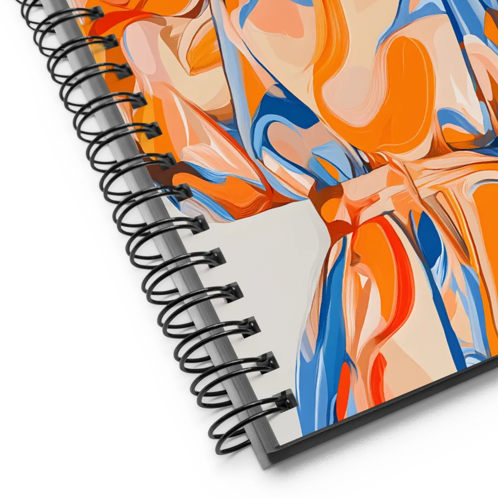 Fluid Expression Portrait 
 Spiral Notebook | 140 pages