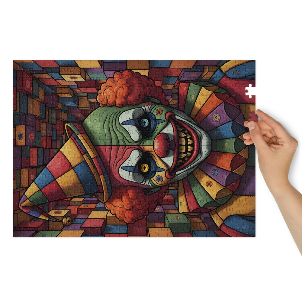 Grinning Nightmare Clown | Jigsaw Puzzles