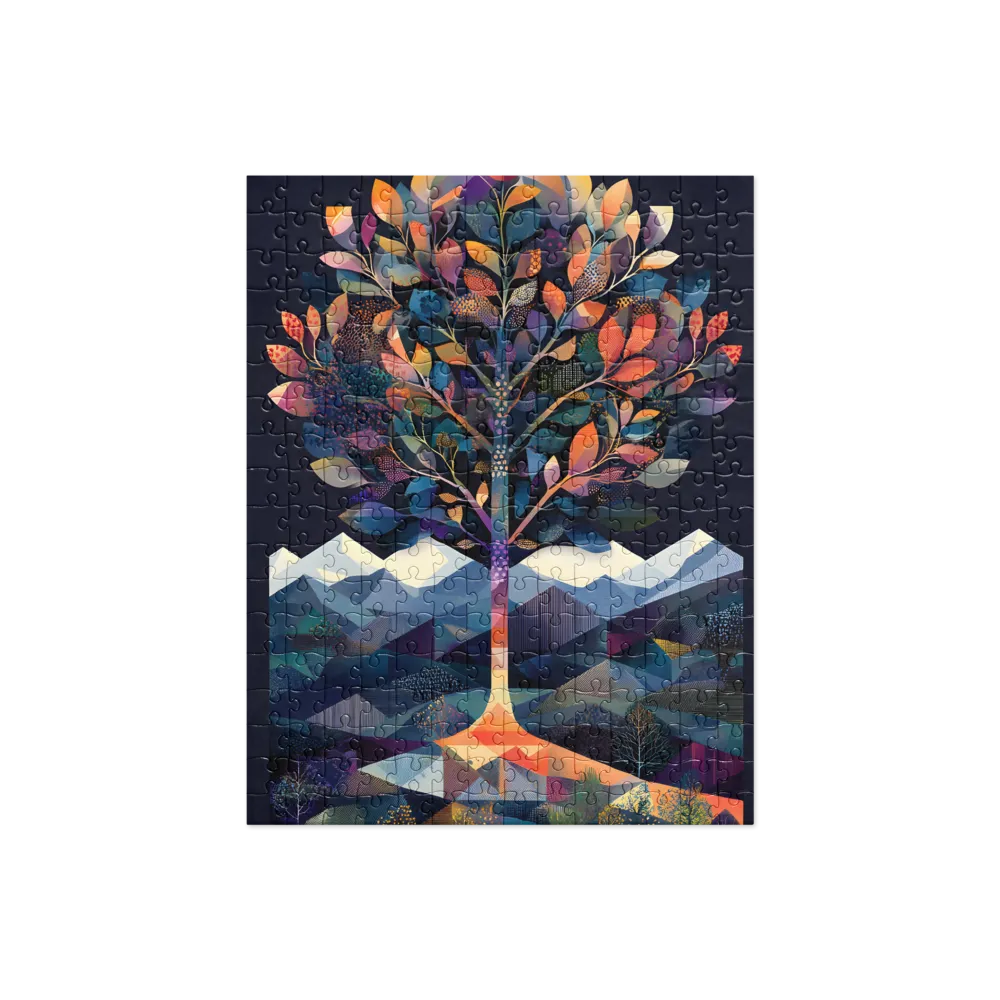 Geometric Tree of Life 
 Jigsaw Puzzle