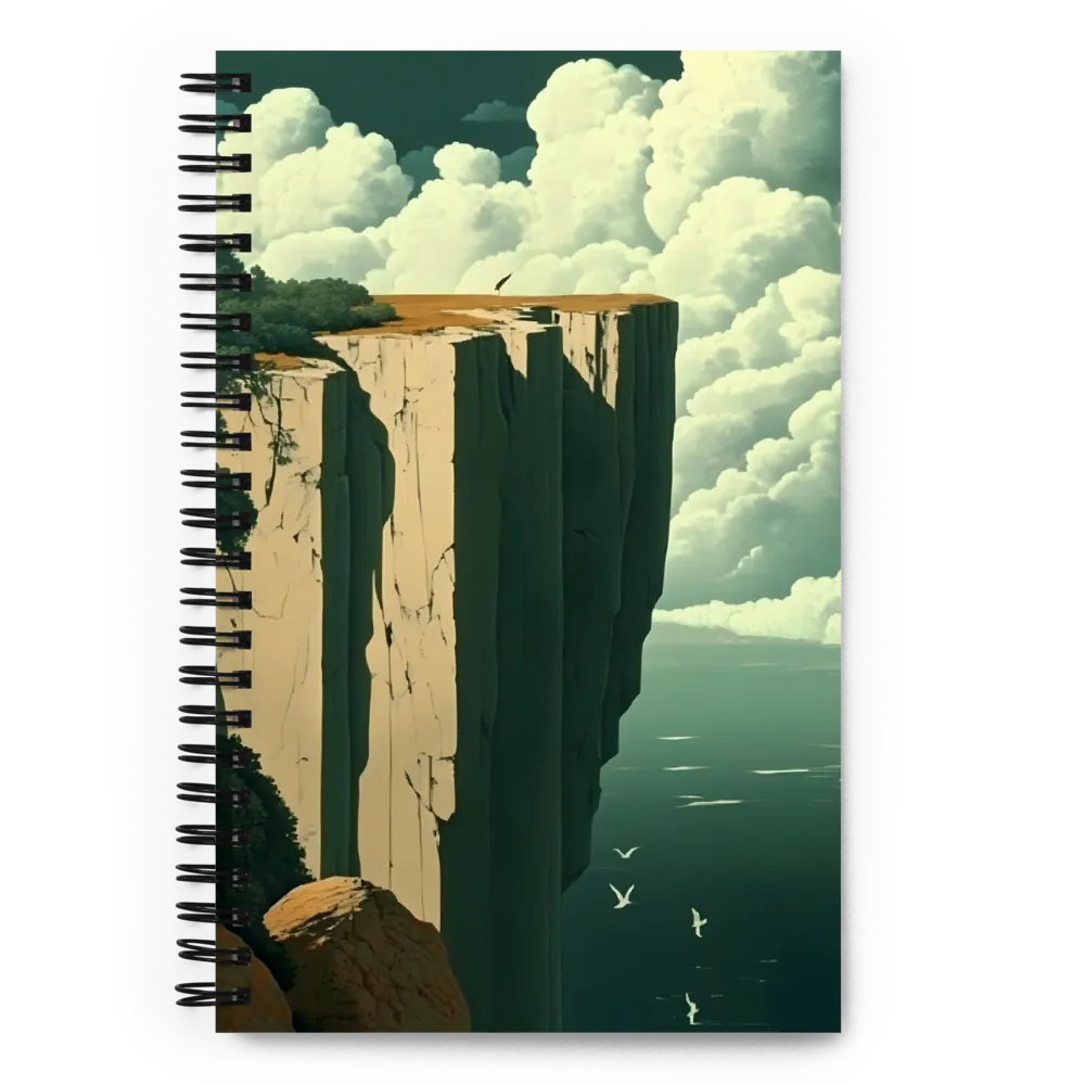 Tranquil Cliff Overlook 
 Spiral Notebook | 140 pages
