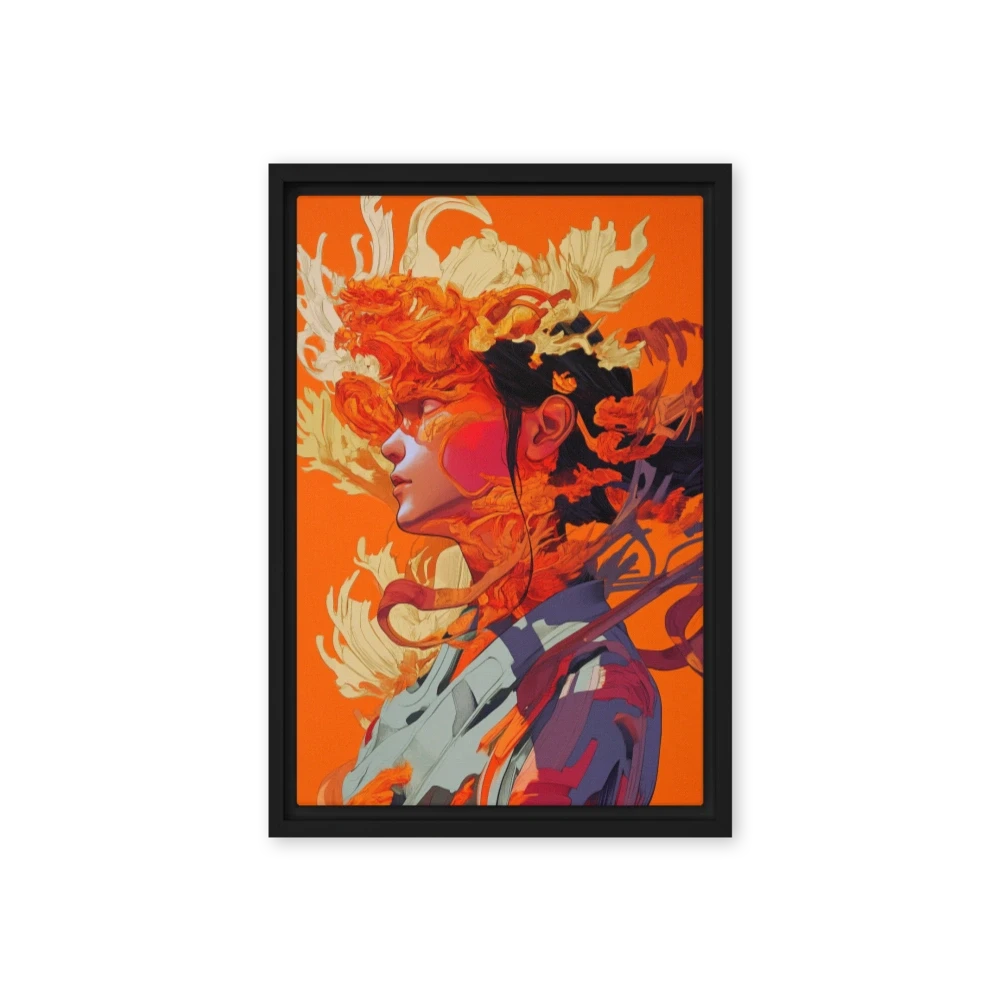 Abstract Female Figure Illustration