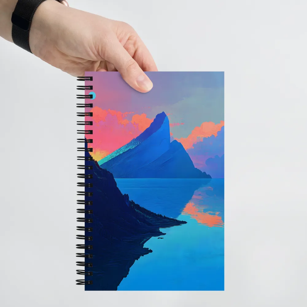 Celestial Lake Reflections 
 Spiral Notebook | 140 pages
