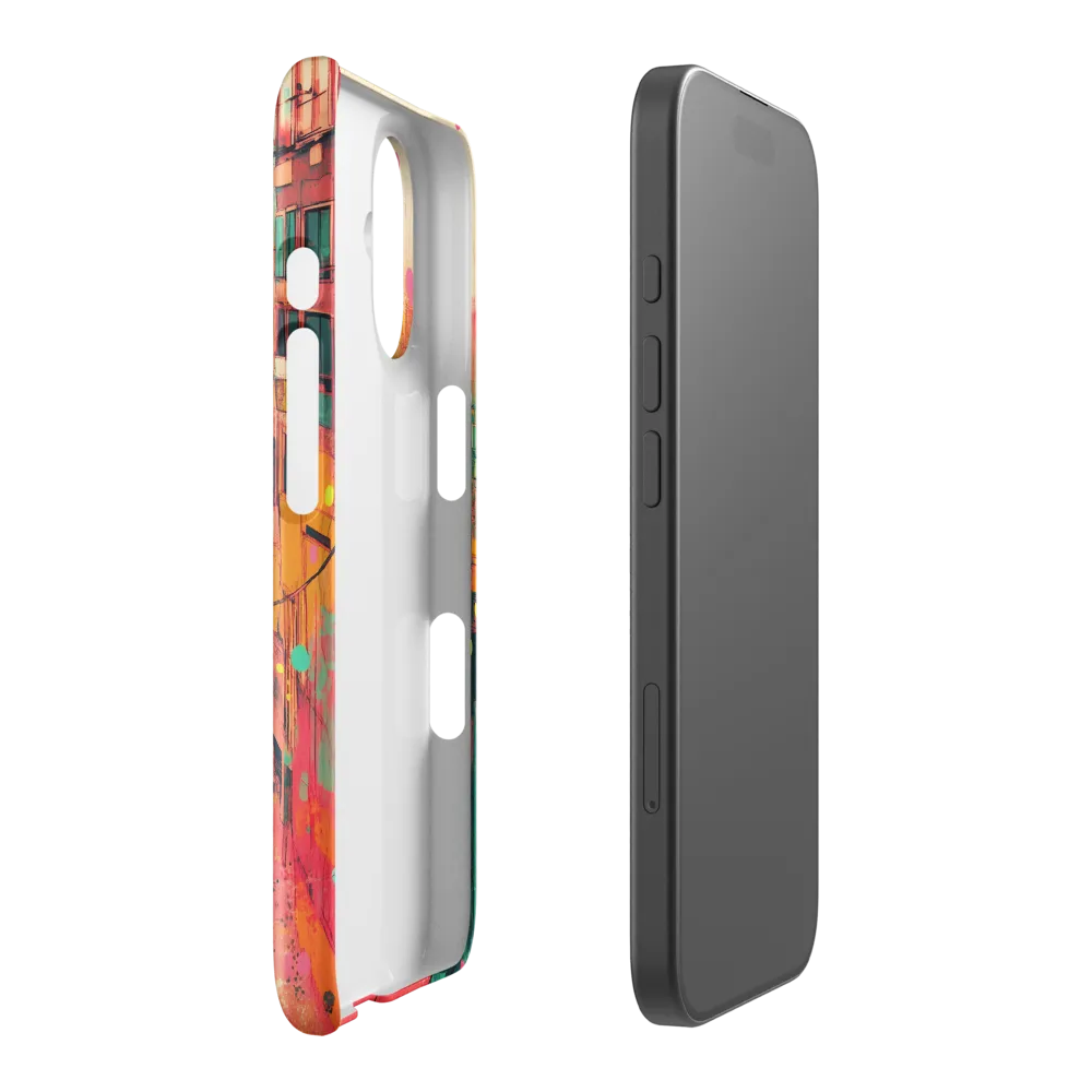 Gaze Over a Vibrant City 
 iPhone 15 Pro Max | Snap Case