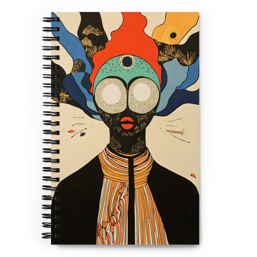 Cosmic Gaze 
 Spiral Notebook | 140 pages
