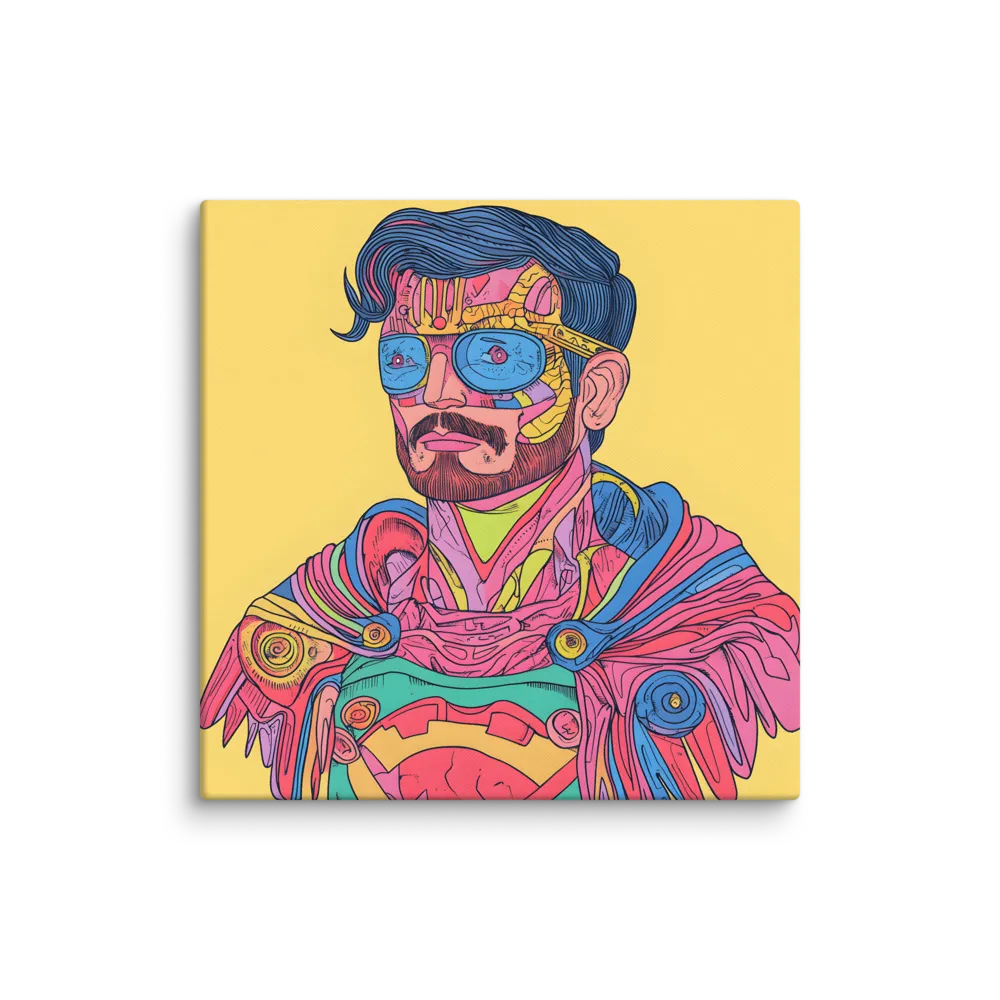 Inner Mechanics Portrait 
 Canvas | 28″x 28″
