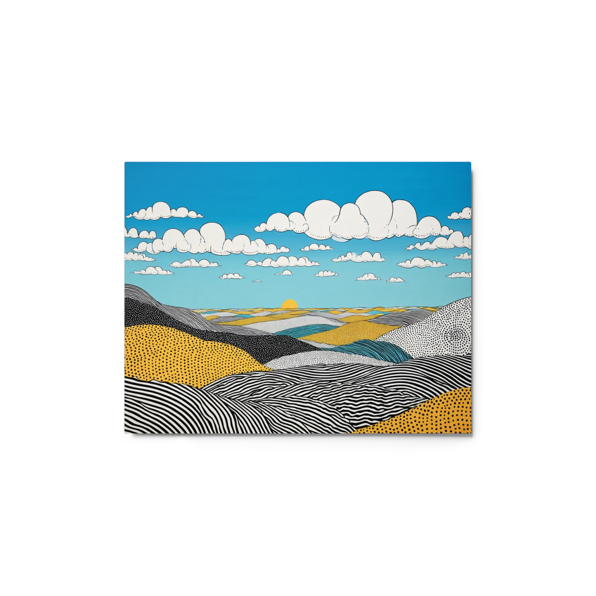 Patterned Rolling Hills