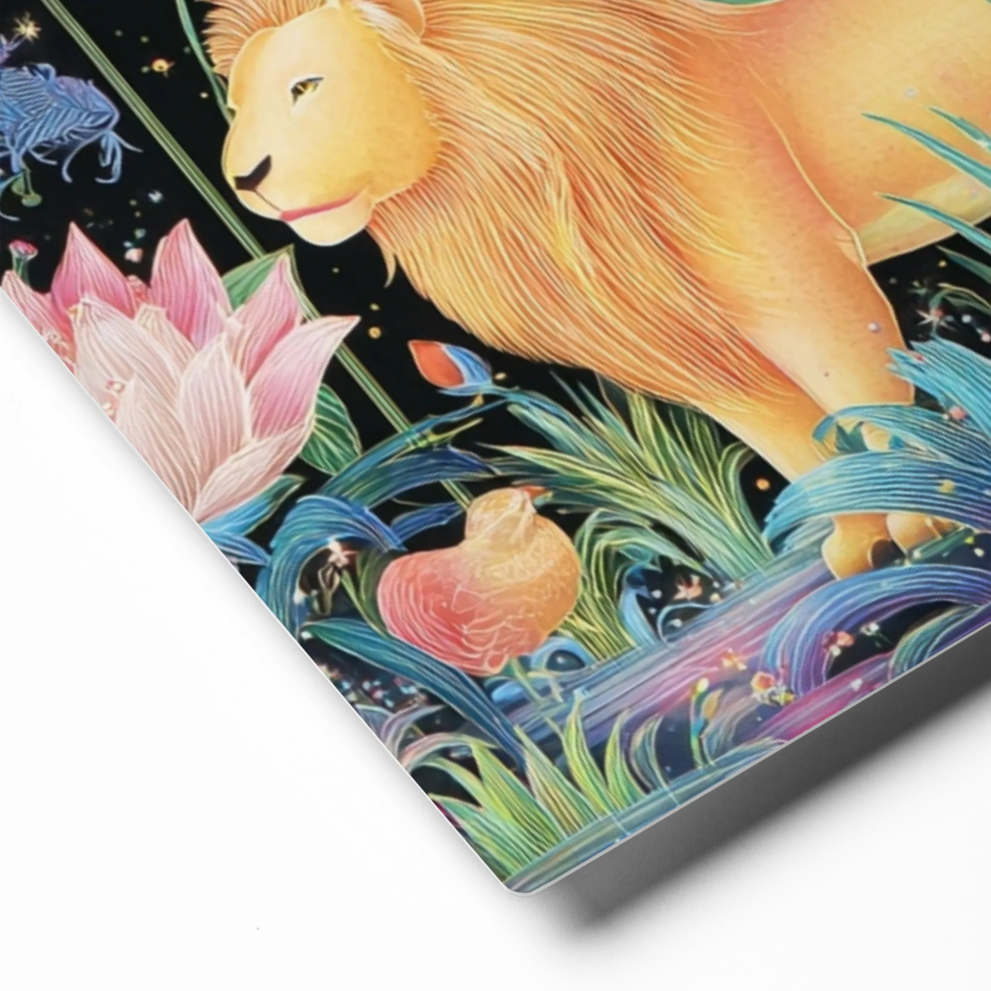 Enchanted Garden Lion | Art Print