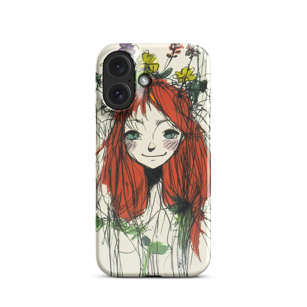 Whimsical Flower Crown 
 iPhone 13 mini | Tough Case