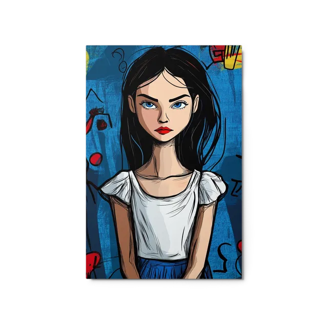 Intriguing Gaze | Art Print