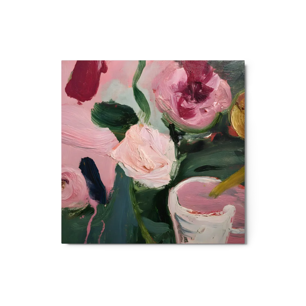 Impasto Bloom 
 Canvas | 26″x 26″