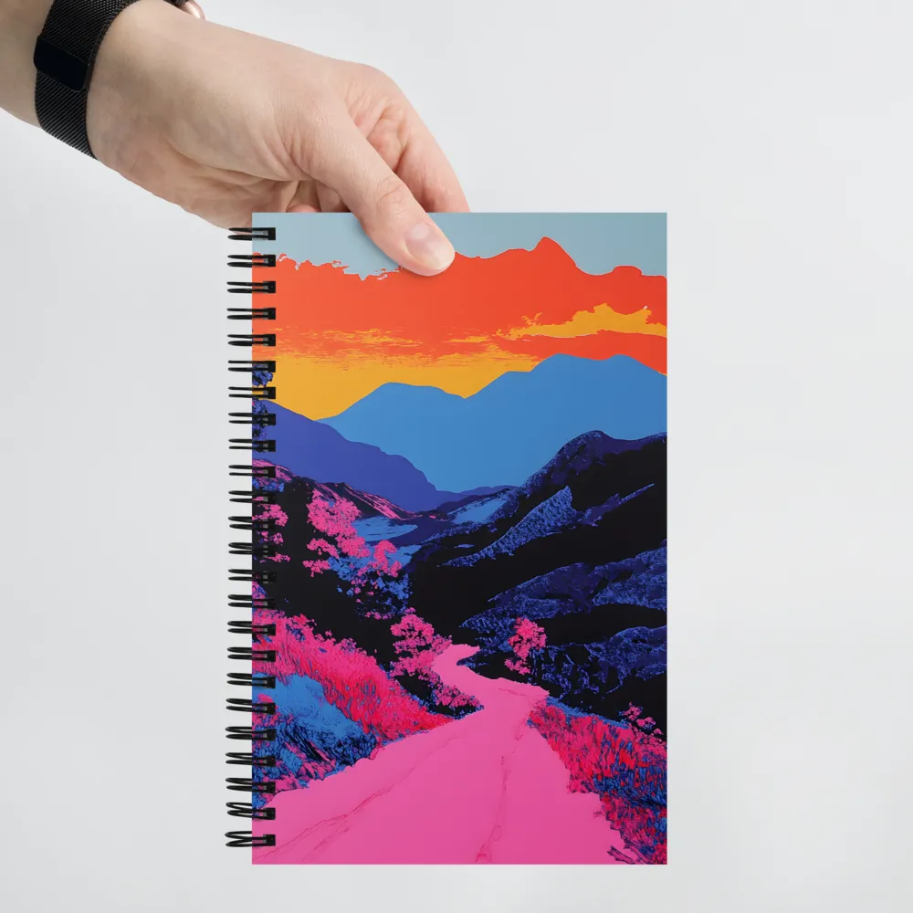 Crimson Peak Path 
 Spiral Notebook | 140 pages
