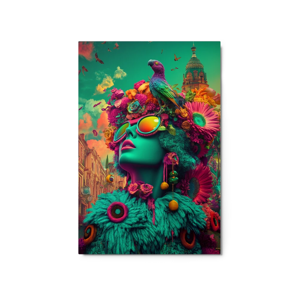 Vibrant Floral Reverie | Art Print