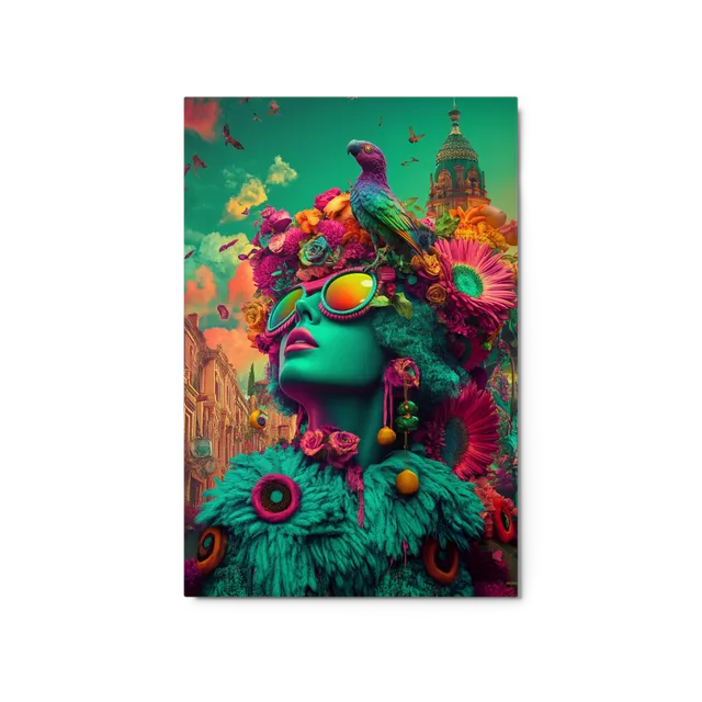Vibrant Floral Reverie | Art Print