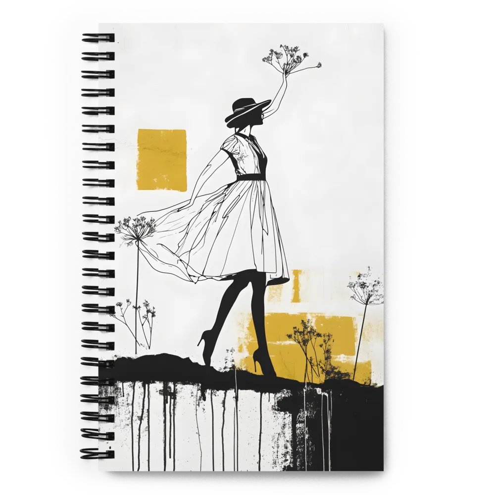 Elegant Strider 
 Spiral Notebook | 140 pages