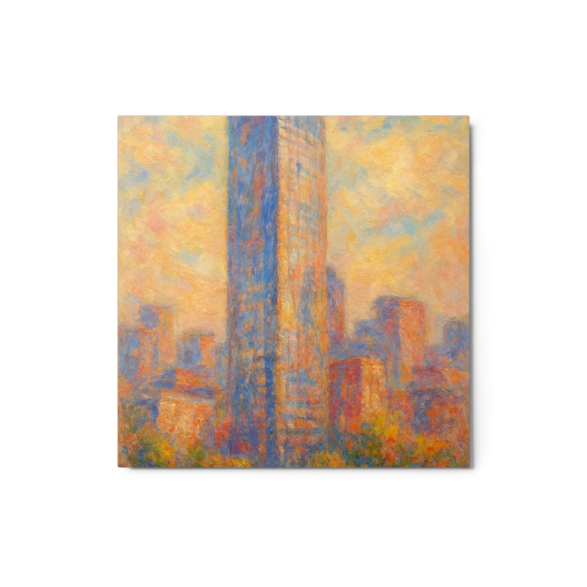 Impressionistic Cityscape