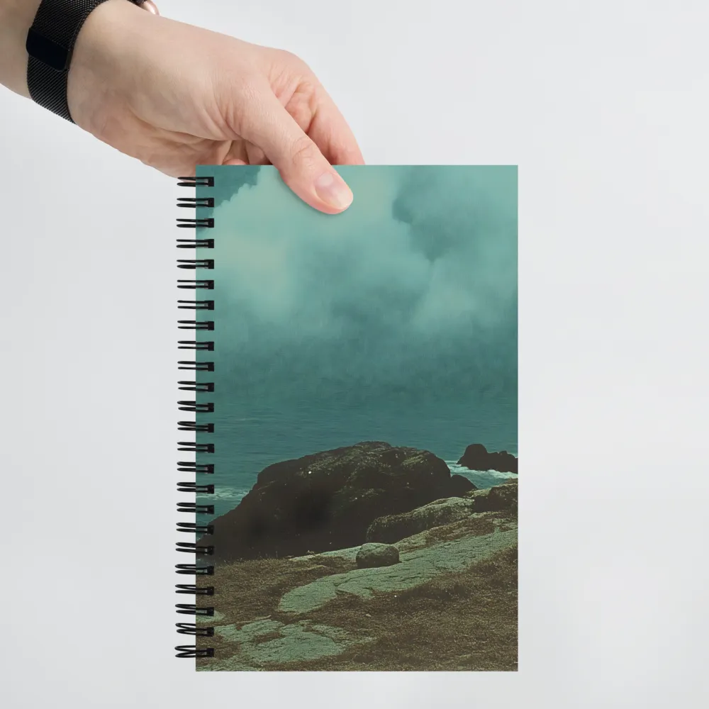 Coastal Fog Landscape 
 Spiral Notebook | 140 pages