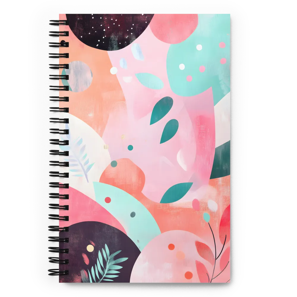 Pastel Layers of Nature 
 Spiral Notebook | 140 pages