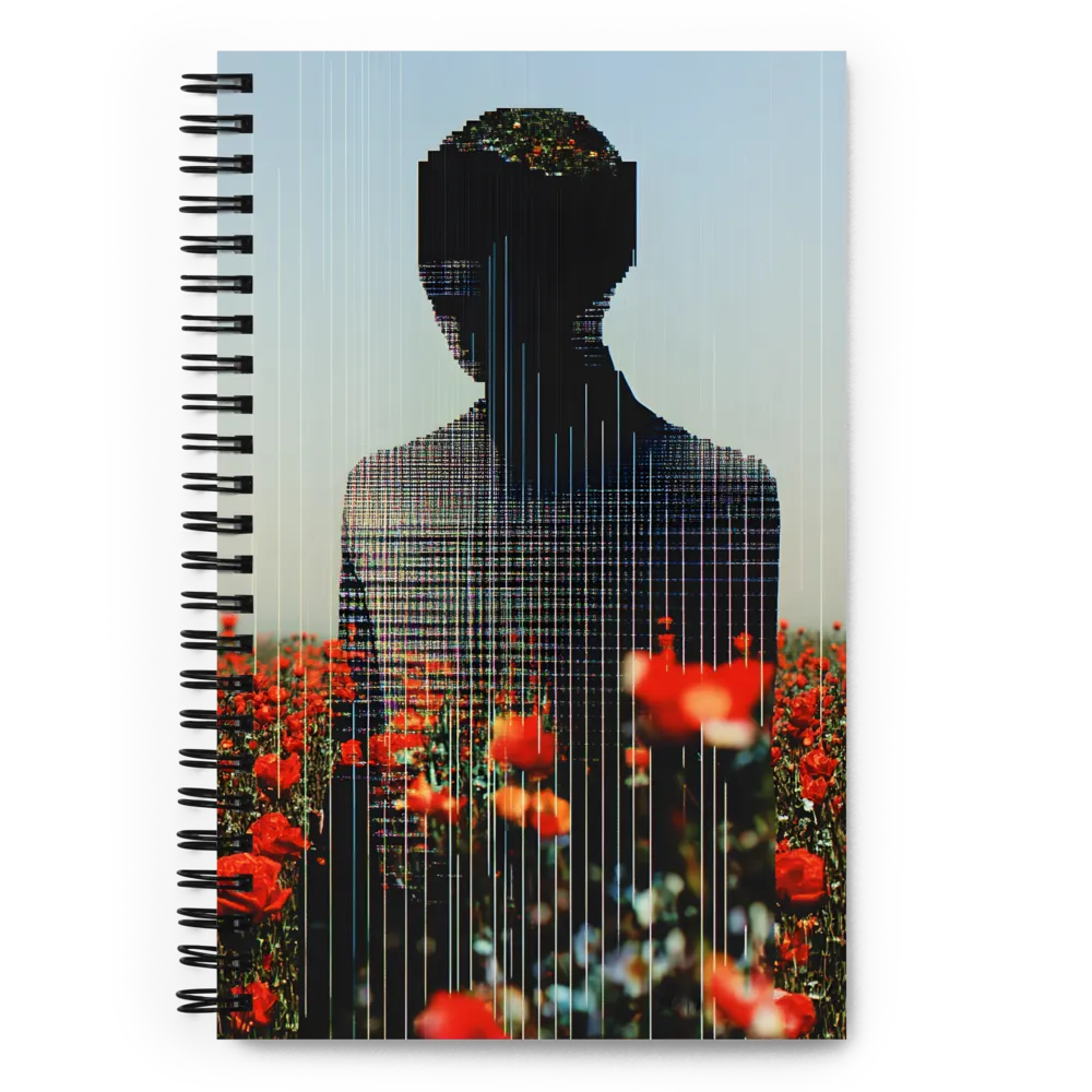 Pixelated Remembrance 
 Spiral Notebook | 140 pages