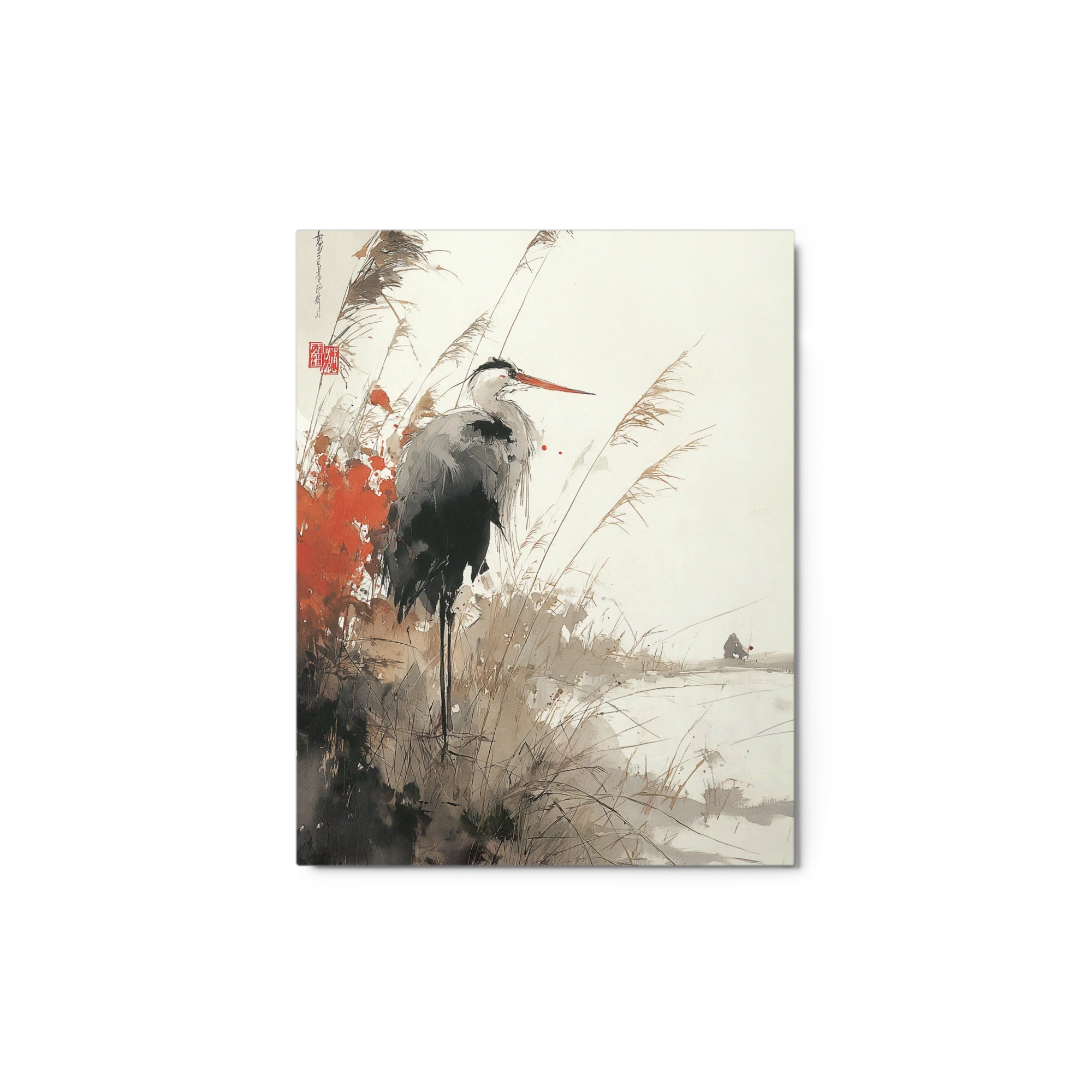 The Solitary Heron