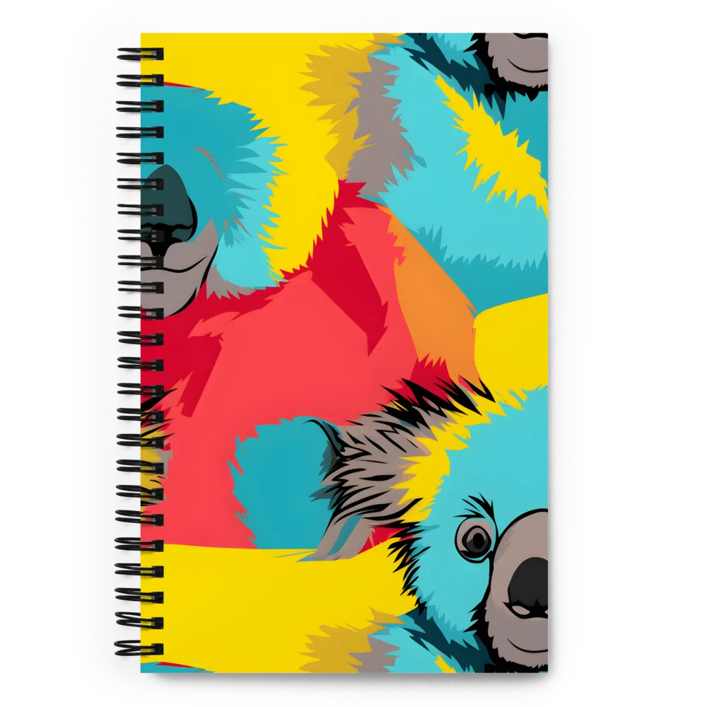 Whimsical Koalas in Vibrant Colors