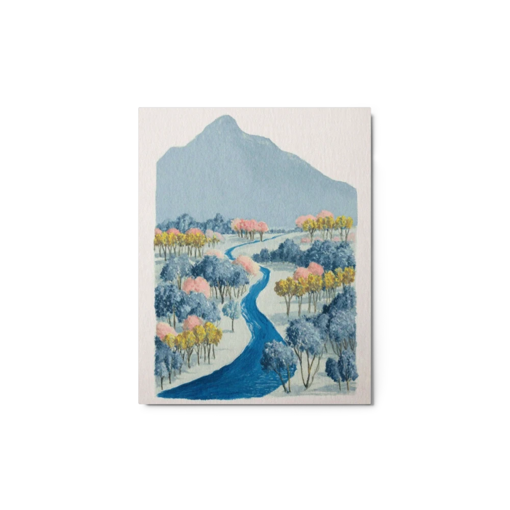 The Winding River Valley | Art Print