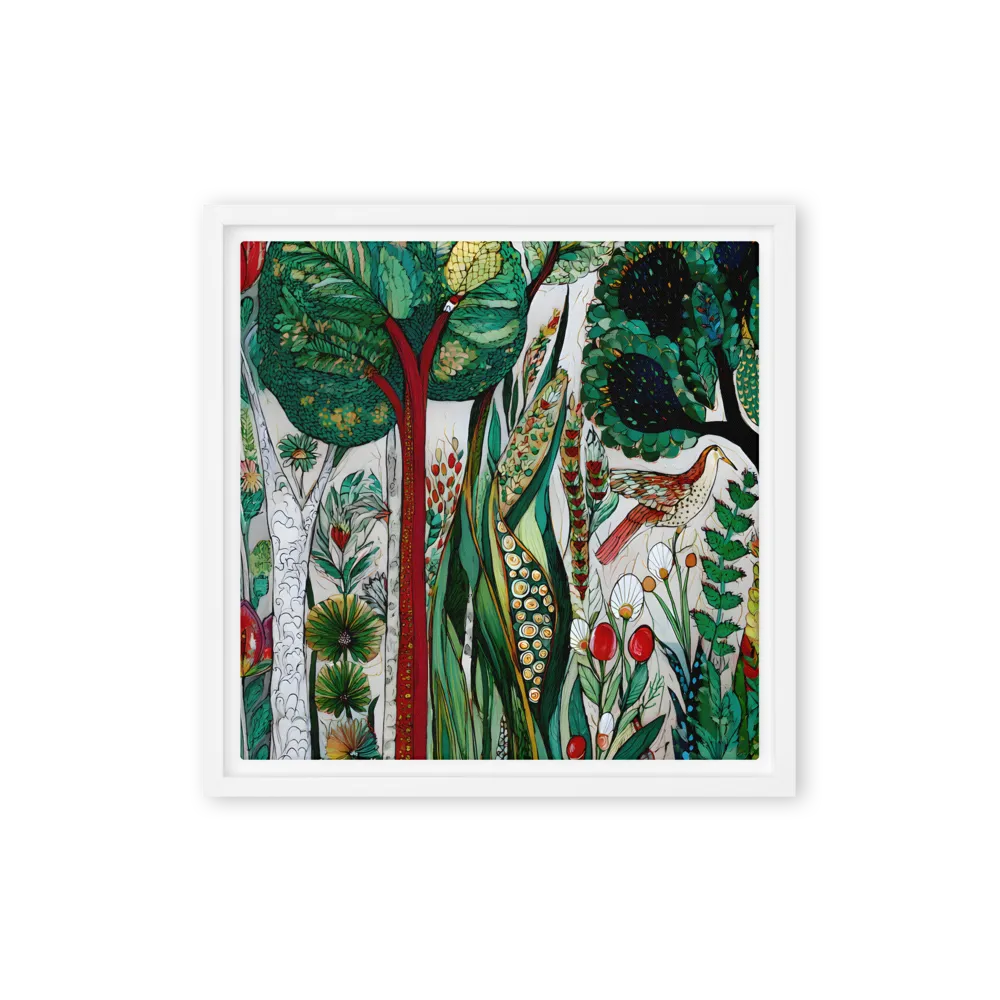 The Secret Woodland 
 Canvas | 28″x 28″