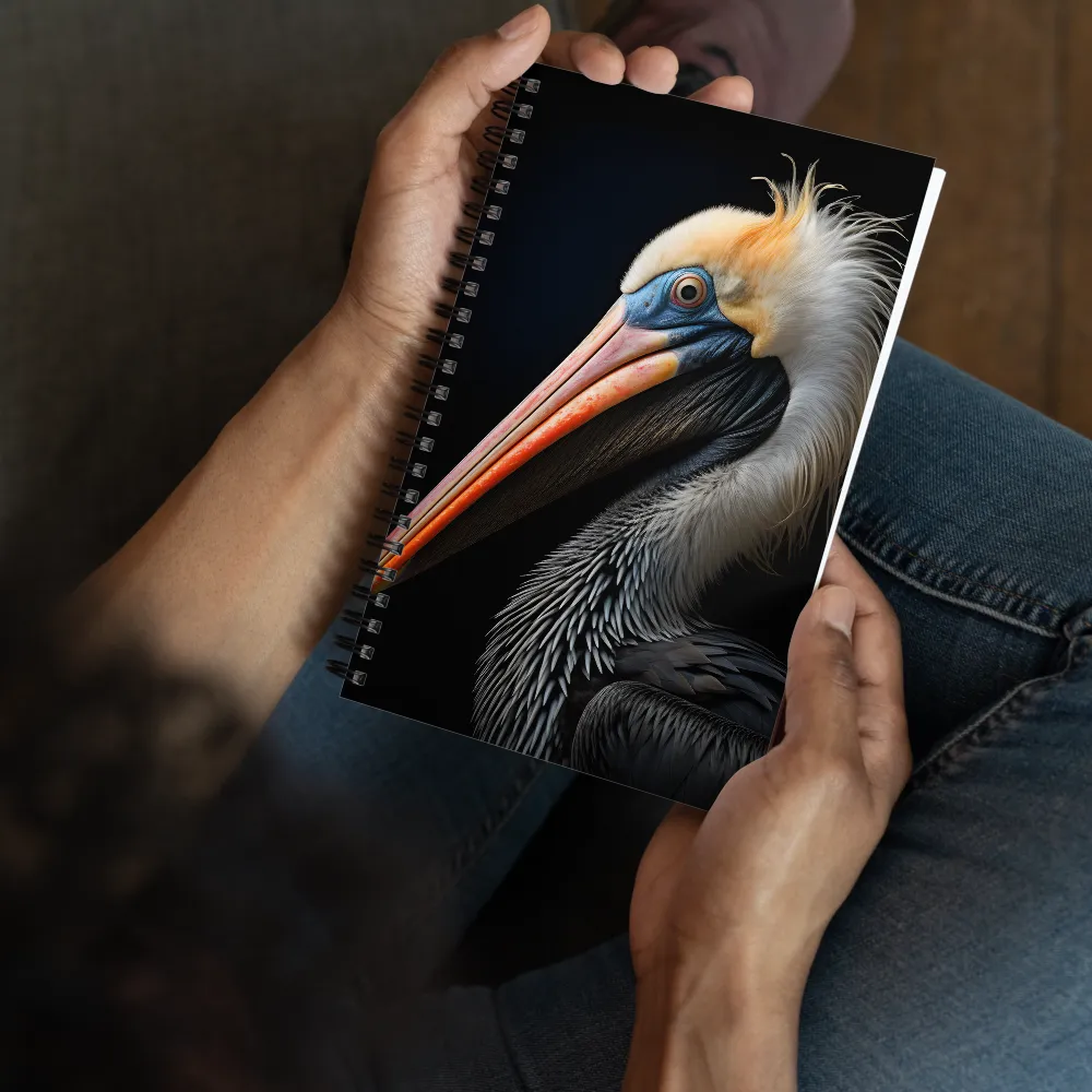 Majestic Portrait of a Pelican