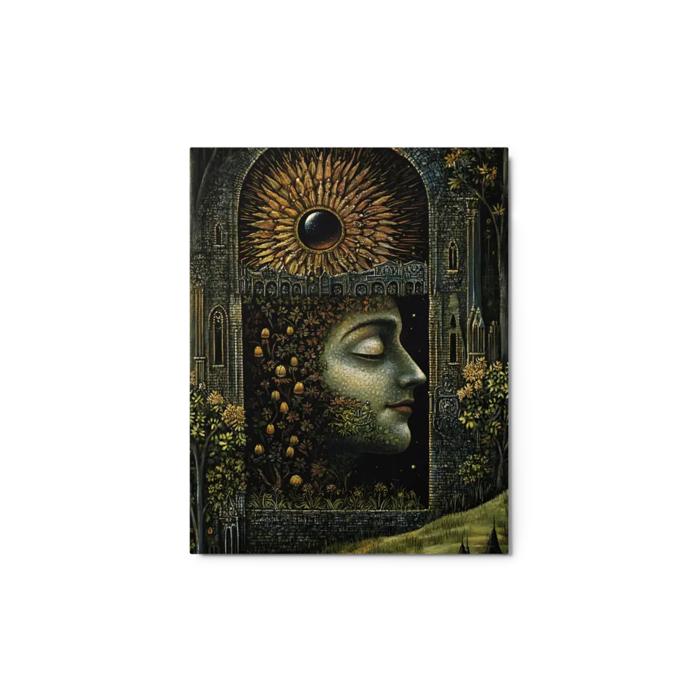 The Sleeping Oracle of the Forest 
 Poster with Black Frame | 12″x 12″